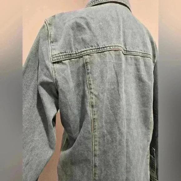 NWT Massimo Dutti Jean Jacket Size XL - Picture 7 of 9